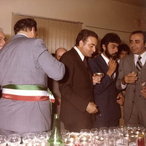 a sinistra Piersanti Mattarella, a destra Domenico Cutrona