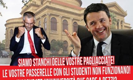 Gli studenti preparano il benvenuto a Renzi: "Università a pezzi. Vi roviniamo la festa"