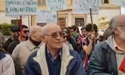 Cantieri navali off limits per Renzi: "Non avrai un voto". Il PD ormai è il nemico dei lavoratori