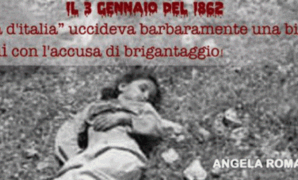 Quando casa Savoia, 155 anni fa, fece fucilare Angela Romano, una bambina di 9 anni