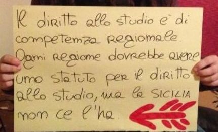 "Una legge regionale sul diritto allo studio": gli studenti siciliani si mobilitano