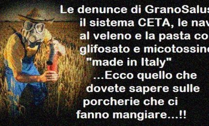 Pasta al glifosato e alle micotossine: a due settimane dalle analisi di Granosalus le industrie si arrampicano sugli specchi!
