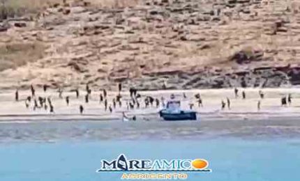 Nuovo sbarco di migranti nell'Agrigentino: questa volta tocca al mare di Ribera (VIDEO)