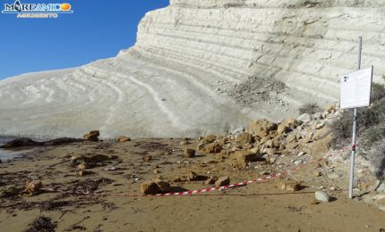 Crolla un tratto di Scala dei Turchi (IL VIDEO). Chi tutela il nostro paesaggio?