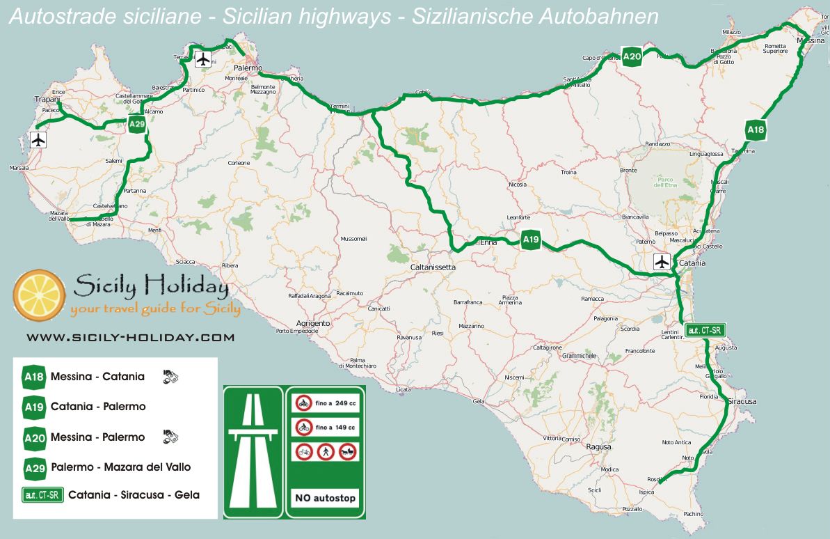 autopistas en Sicilia:estado, conducir en sicilia - Sicilia: Seguros, Carreteras, Conducción, Mapas y GPS - Forum Italia