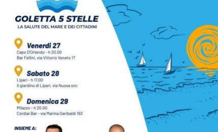 Weekend di assemblee cittadine per la Goletta 5 Stelle