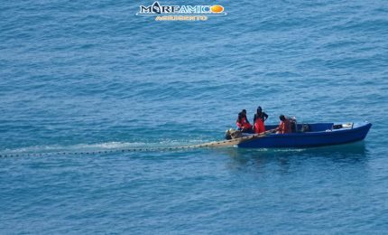 Nel mare di Agrigento la pesca del novellame bloccata dalla Guardia costiera (VIDEO)