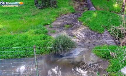 "Novità culturali" ad Agrigento: una bella fogna a cielo aperto... (VIDEO)