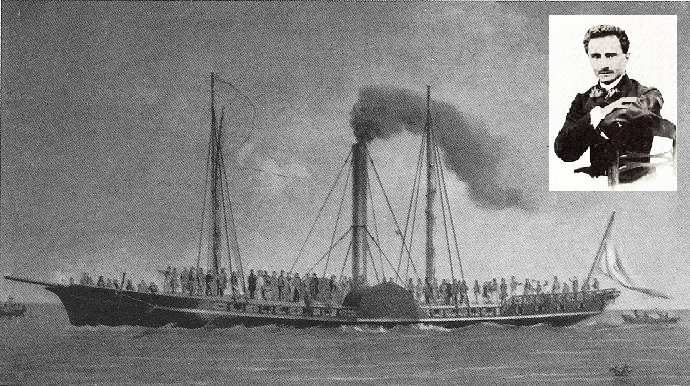 Il naufragio del piroscafo ‘Ercole’ e la morte di Ippolito Nievo, prima ‘strage di Stato’ italiana