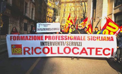 Vertenza Formazione professionale siciliana: dal 1° Maggio ecco la mobilitazione dell'USB