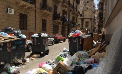 Nemmeno lo scorso Natale Palermo &egrave; stata sporca come lo &egrave; oggi
