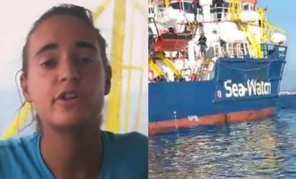 Ormai la 'Capitana' Carola Rakete parla anche di politica estera