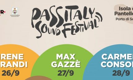 Al Passitaly Sound Festival di Pantelleria concerti di Irene Grandi, Max Gazzè e Carmen Consoli