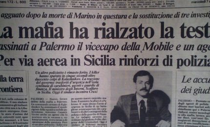 Oggi ricordiamo Ninni Cassar&agrave;, il commissario della Squadra mobile di Palermo trucidato il 6 agosto del 1985