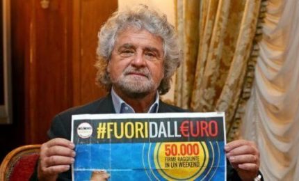 Il tradimento di Beppe Grillo e del Movimento 5 Stelle &egrave; cominciato con la finta battaglia contro l'euro