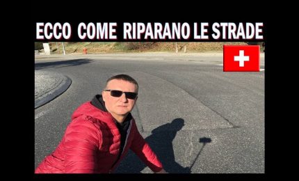 Strade dissestate: quello che fanno in Svizzera, quello che non fanno in Italia (VIDEO)