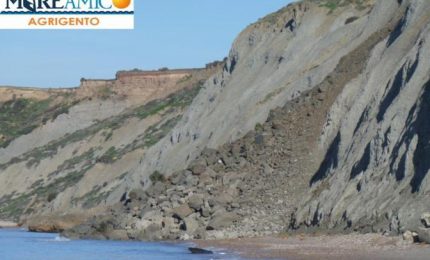Oltre a Eraclea Minoa l'erosione si sta 'mangiando' anche Punta Bianca (VIDEO)