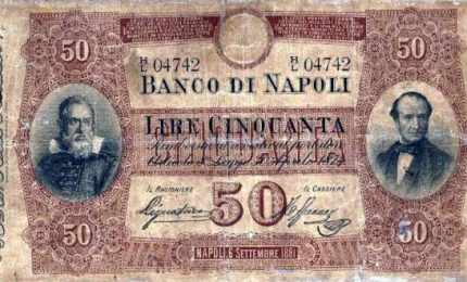 Vi raccontiamo come dopo l'unificazione le banche del Nord si presero l'oro del Banco di Napoli