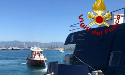 Adesso anche l'incendio nell'aliscafo Eraclide in servizio tra la Sicilia e le isole Eolie