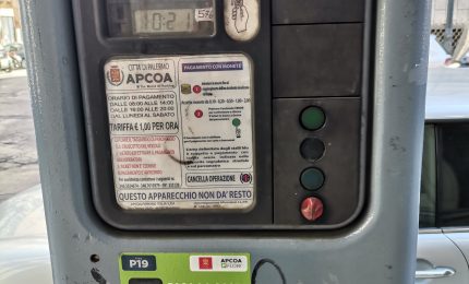 PALERMO-CITTA' 23/ Parcometri AMAT e APACOA funzionanti senza alcun avviso per gli utenti?