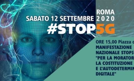 Oggi a Roma manifestazione per bloccare la sperimentazione del 5G sull'uomo (VIDEO di Byoblu)