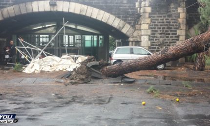 La tromba d'aria di Catania, USB: Regione e Comune aiutino i quartieri popolari colpiti