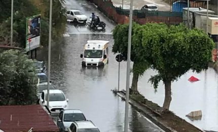 Palermo, ieri quattro gocce di pioggia e bye-bye sottopassaggi della Circonvallazione e via Imera...