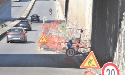 I lavori del sottopassaggio di via Crispi? Aspettando Godot (o un incidente...)PALERMO-CITTA' 57