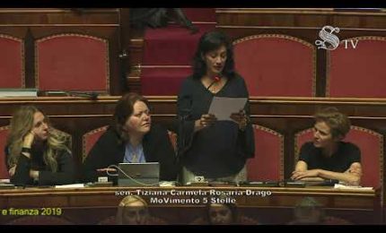 Equità fiscale e Riscossione Sicilia: la senatrice Tiziana Drago a Roma difende la nostra Isola (VIDEO)