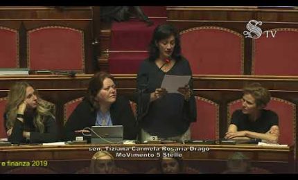 Equit&agrave; fiscale e Riscossione Sicilia: la senatrice Tiziana Drago a Roma difende la nostra Isola (VIDEO)