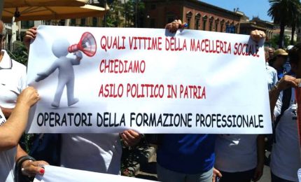 Formazione, disoccupati abbandonati: tornano i presidi in strada a Palermo