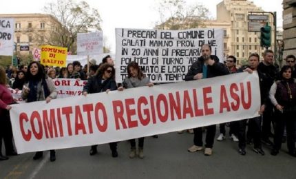 Ottima la soluzione per i lavoratori Asu, adesso l'assessore Scavone applichi la legge 25/'93 per la Formazione!