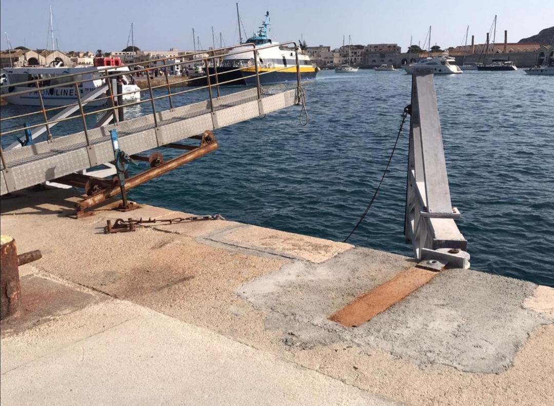 Il pontile di Favignana? E' finito in mare! La lunga storia di una ...