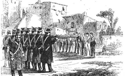 La rivolta della Gancia del 1860 a Palermo: voluta dagli inglesi per giustificare l'invasione dei mille e fatta pagare a 13 popolani