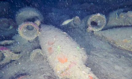 Isola delle Femmine, ritrovata nave romana a 92 metri di profondità