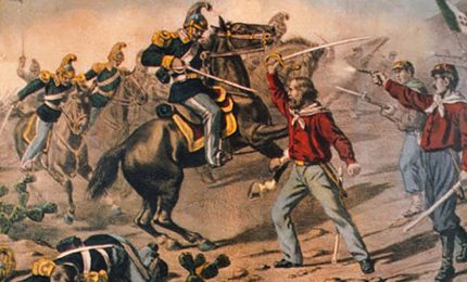 La battaglia di Milazzo: Garibaldi scappa due volte ma Dumas e altri "scrittori salariati" lo descrivono come un eroe...