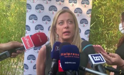 Ddl Zan, Meloni "Sinistra mette bavaglio"