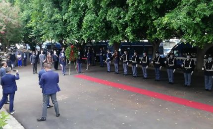 Via d'Amelio, Polizia di Stato ricorda le vittime