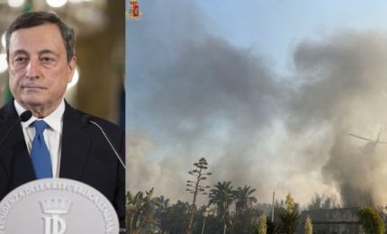 Incendi in Sicilia, Draghi firma il Dpcm per la mobilitazione nazionale e il Sifus chiede un commissario per gestire i roghi