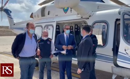 Tromba d'aria a Pantelleria, Musumeci nell'isola per un sopralluogo