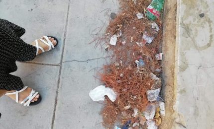 Via Villa Sofia (a due passi dall'ospedale) munnizza e abbandono/ PALERMO-CITTA 101