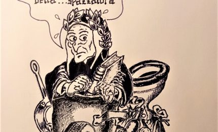 Munnizza e degrado in Piazza XIII vittime. La Vignetta di Guido Buccellato/ PALERMO-CITTA' 103