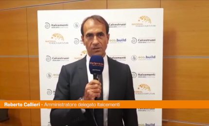 Callieri (Italcementi): "Produrre in mondo sostenibile &egrave; sfida futura"
