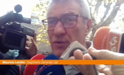 Landini: &ldquo;La visita di Draghi alla Cgil un segnale importante&rdquo;