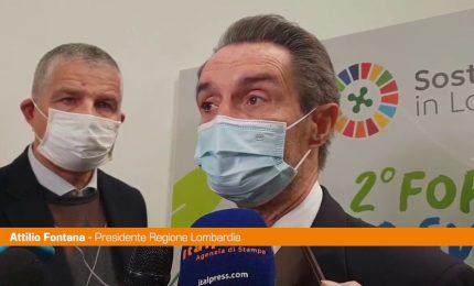 Nuova variante Covid, Fontana "Battaglia non &egrave; finita"