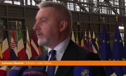 Guerini "Servono sempre pi&ugrave; strumenti per la difesa comune Ue"