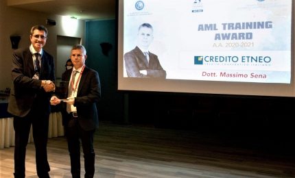 La Banca Credito Etneo vince il premio nazionale Antiriciclaggio