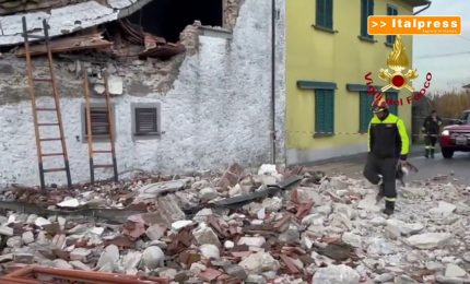 Crolla palazzina in provincia di Pistoia, illesi i residenti