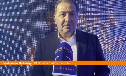 De Giorgi "Volley italiano in salute, pu&ograve; crescere ancora"