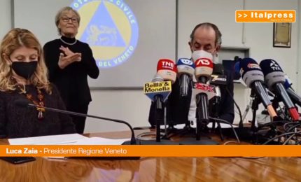 Zaia "Il Veneto rester&agrave; in zona gialla"